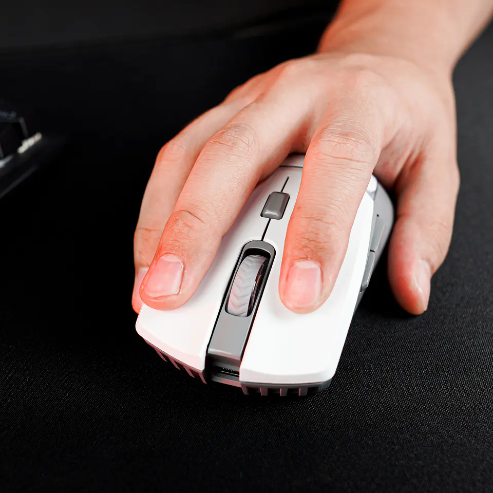 WGC3 CRYPTO White Gaming Mouse Inalámbrico 10.000 DPI 13