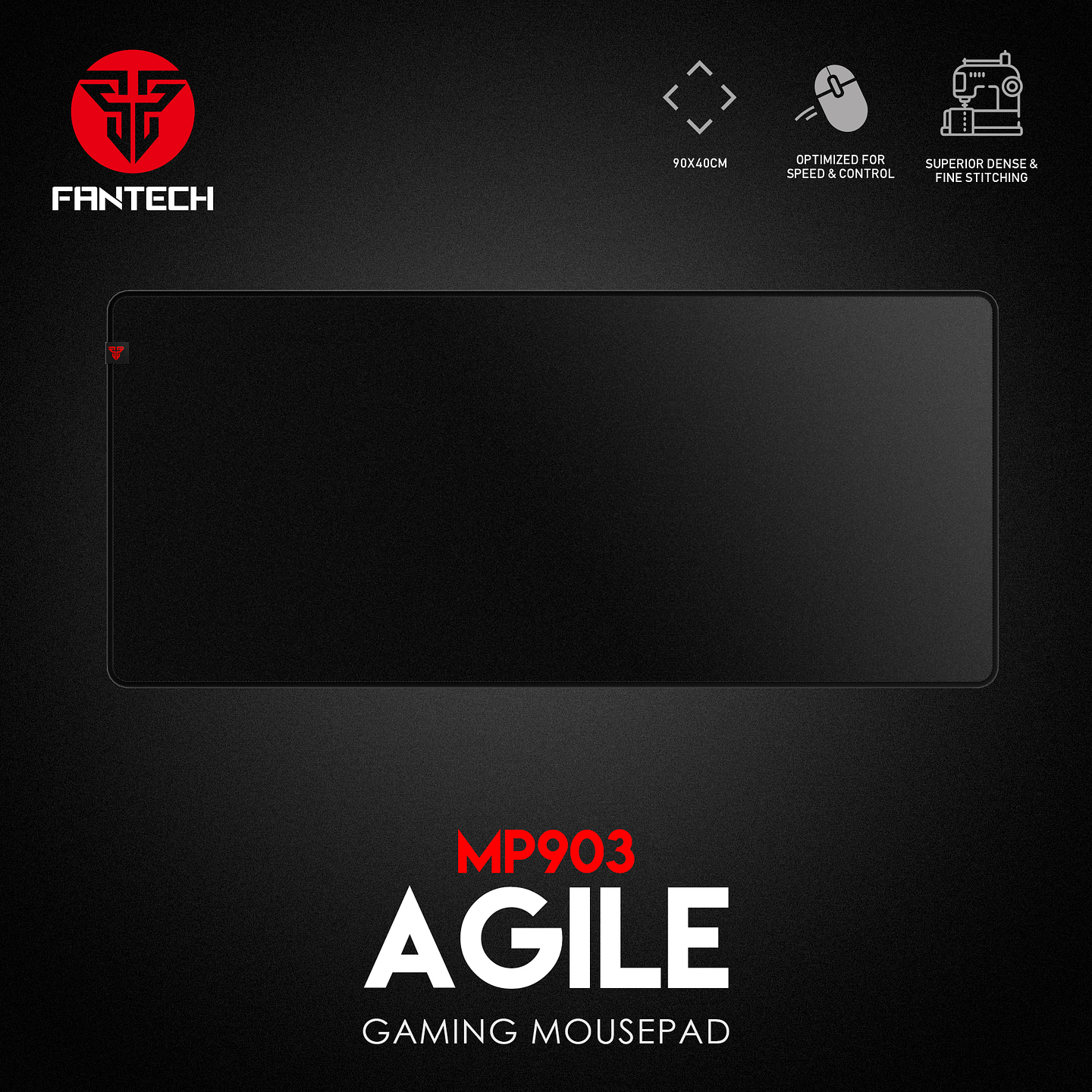MP903 AGILE Black Mousepad Talla XL Mix edition 13