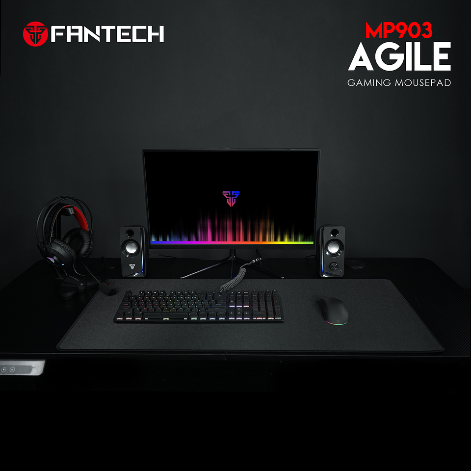MP903 AGILE Black Mousepad Talla XL Mix edition 12