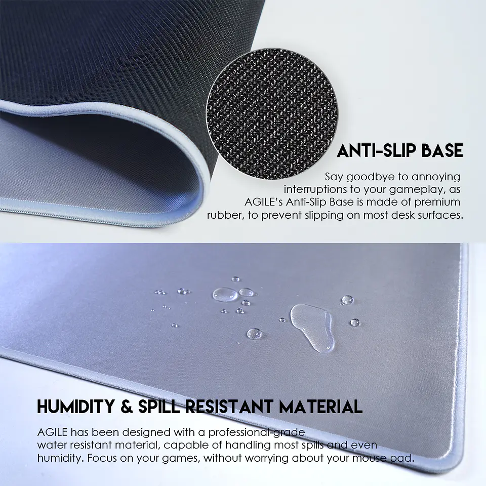 MP903 AGILE Grey Mousepad Talla XL Mix Edition 8