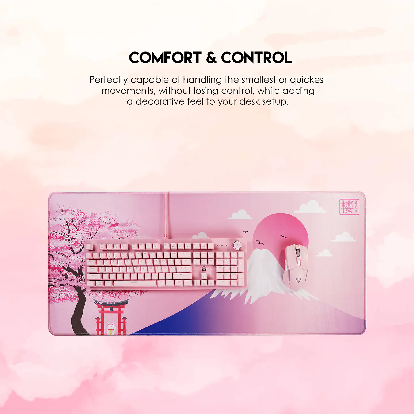 MP905 ATO Sakura Edition Mousepad Deskmat Talla XL 15