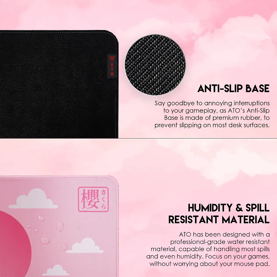 MP905 ATO Sakura Edition Mousepad Deskmat Talla XL 14