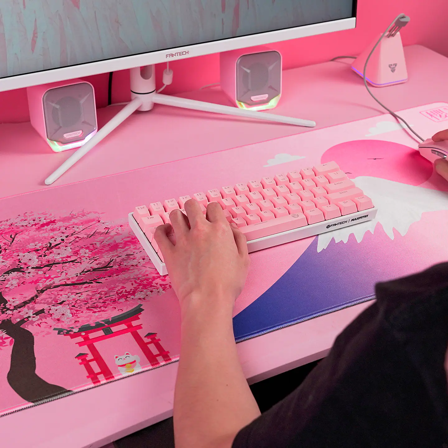 MP905 ATO Sakura Edition Mousepad Deskmat Talla XL 9