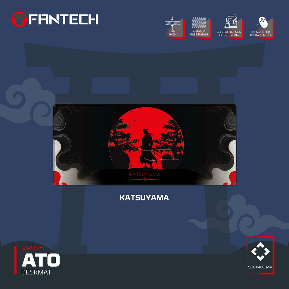 MP905 ATO Katsuyama Mousepad Deskmat Talla XL 12