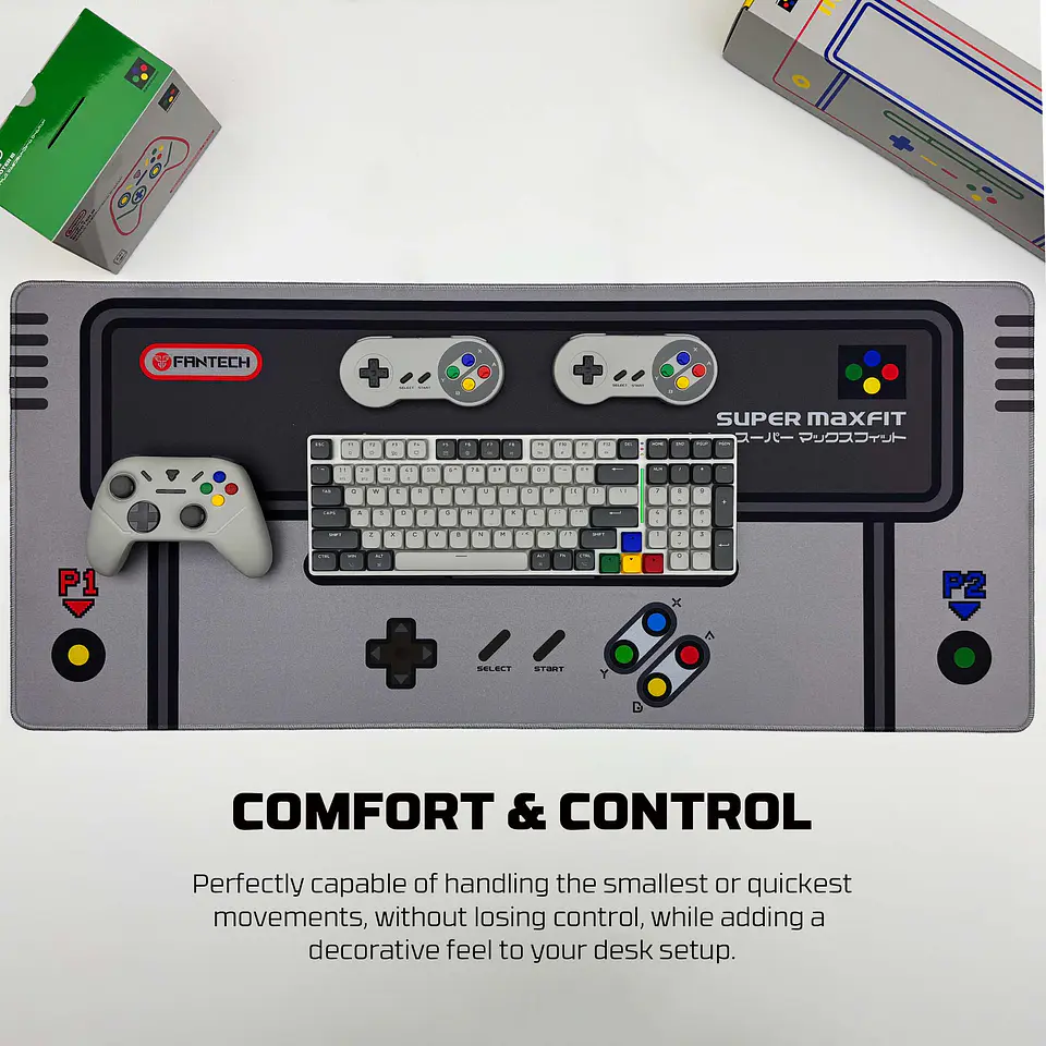 MP905 ATO Super Famicom Edition Mousepad Deskmat Talla XL Super Maxfit SNES 13