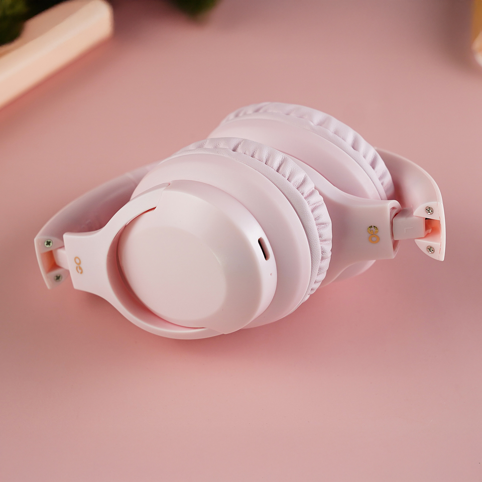 WH05 GO VIBE Pink Audífonos Inalámbricos 6