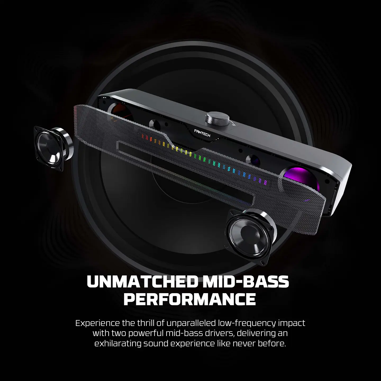 GS303 GROOVE BAR Black SoundBar Inalámbrica 10