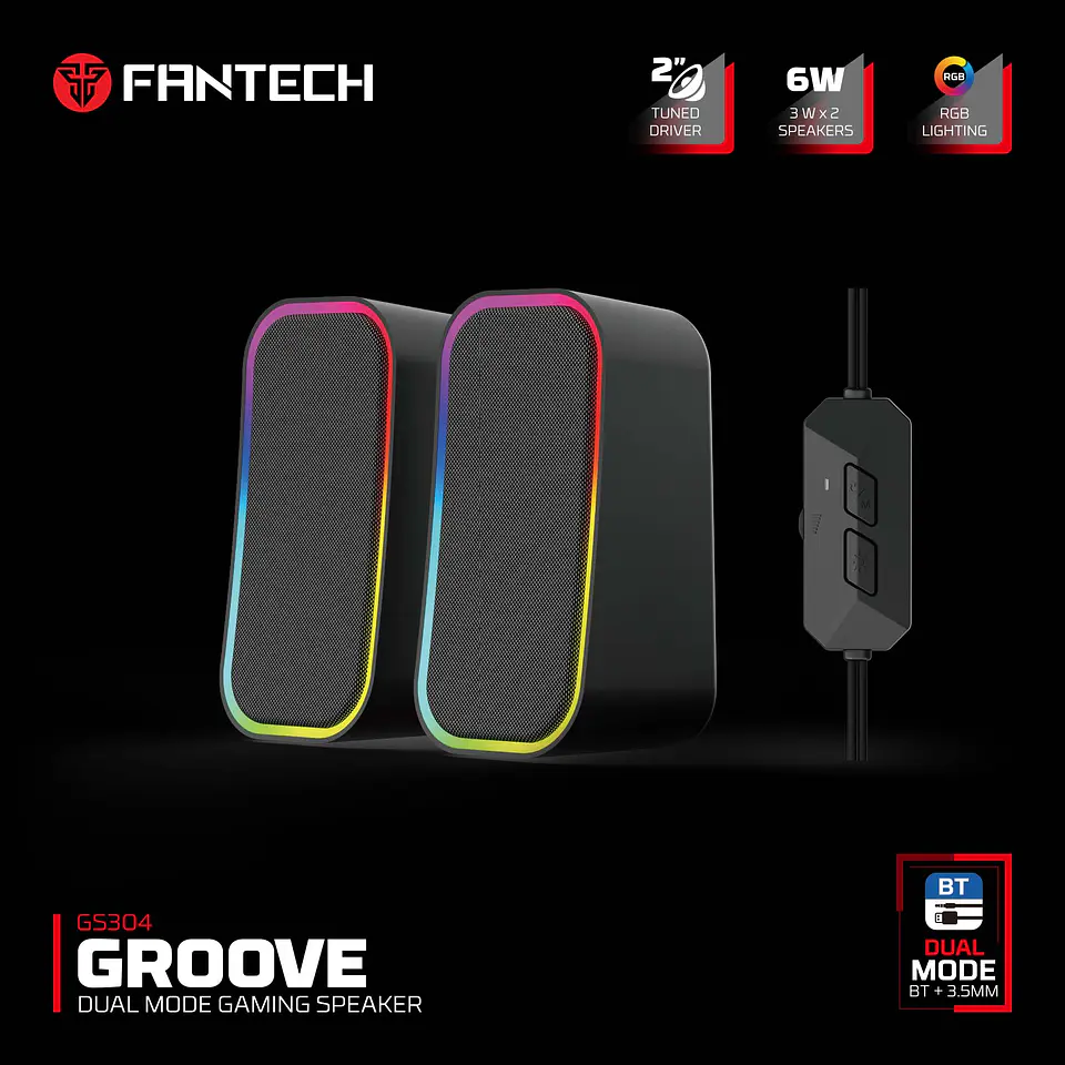 GS304 GROOVE Black Parlantes Bluetooth 3.5 mm 13