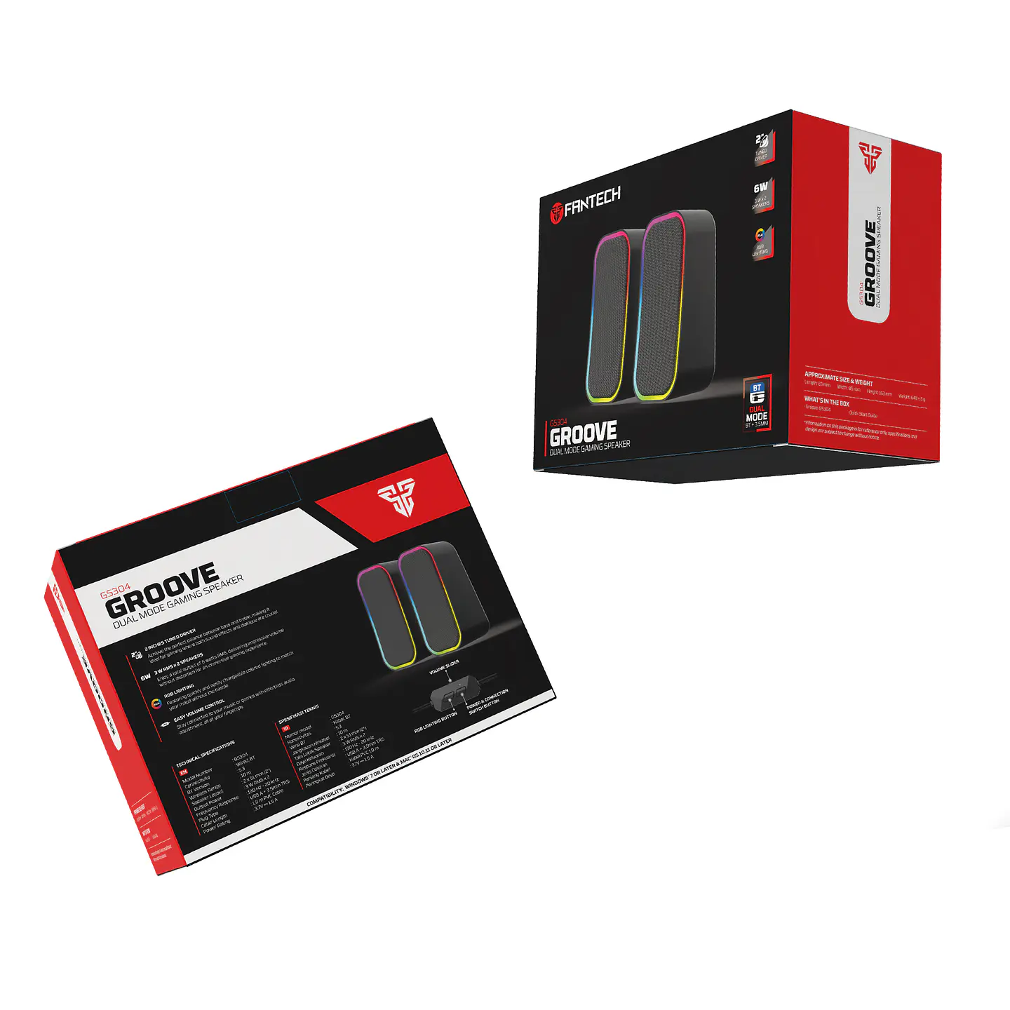 GS304 GROOVE Black Parlantes Bluetooth 3.5 mm 14