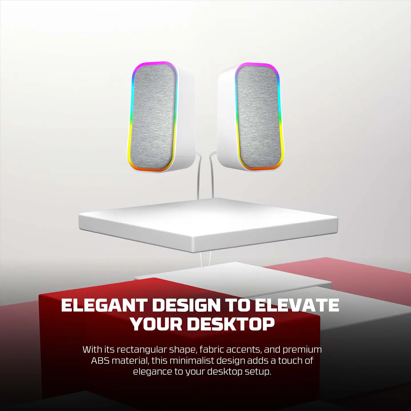 GS304 GROOVE White Parlantes Bluetooth 3.5 mm 8