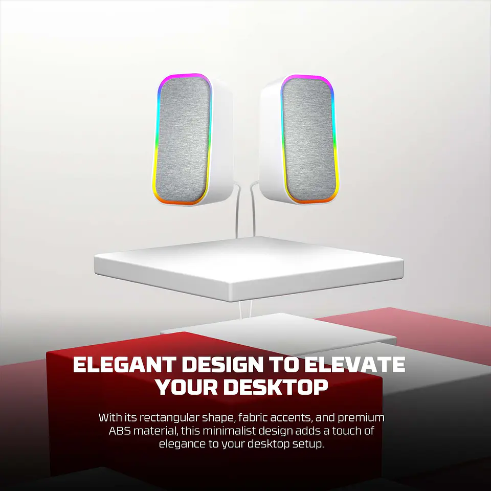 GS304 GROOVE White Parlantes Bluetooth 3.5 mm 8