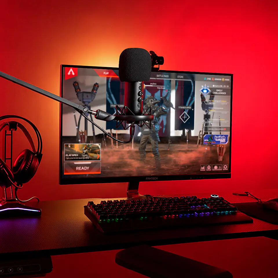 AC902s Black Soporte de Micrófono Boom Arm 6