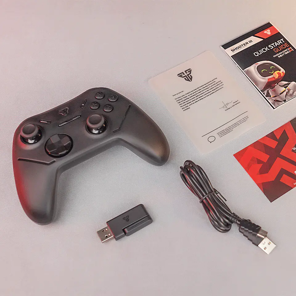 WGP13s SHOOTER III Black Control Inalámbrico Multiplataforma PC Switch Mobile Playstation 12