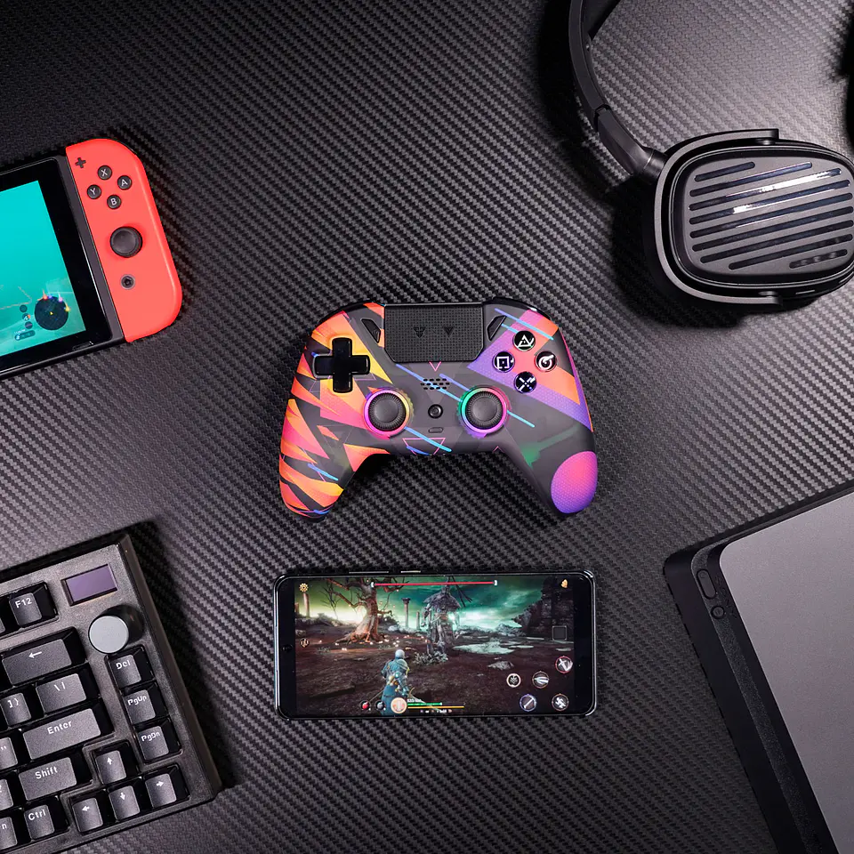 WGP14V2 NOVA PRO Solaris Control Inalámbrico Multiplataforma PS4 PC Switch 5