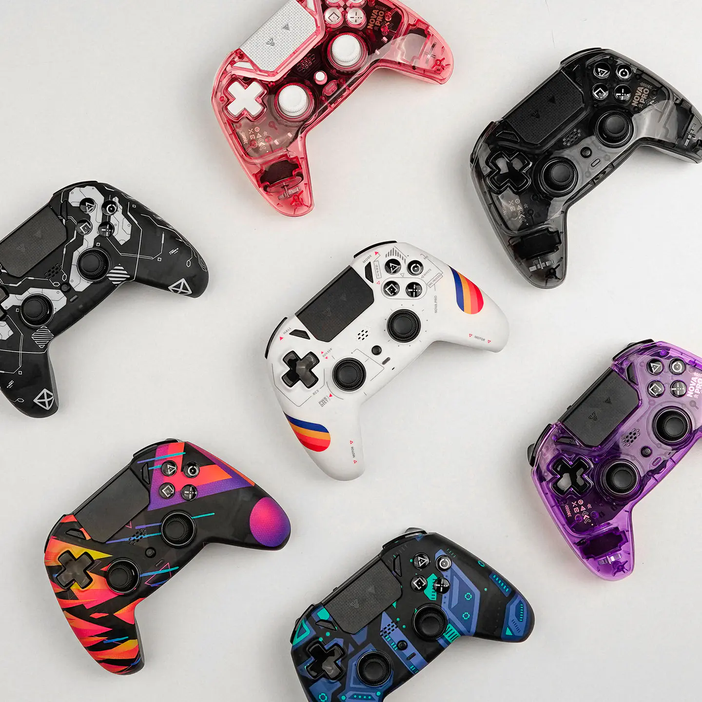 WGP14V2 NOVA PRO Solaris Control Inalámbrico Multiplataforma PS4 PC Switch 8
