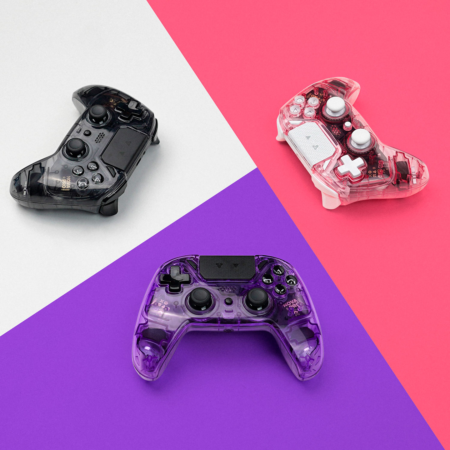 WGP14V2 NOVA PRO Atomic Purple Control Inalámbrico Multiplataforma PS4 PC Switch 7