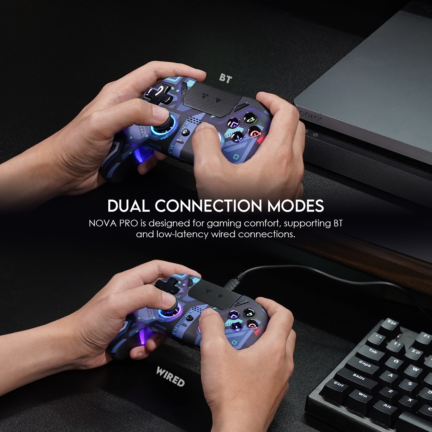 WGP14V2 NOVA PRO Polaris Control Inalámbrico Multiplataforma PS4 PC Switch 20