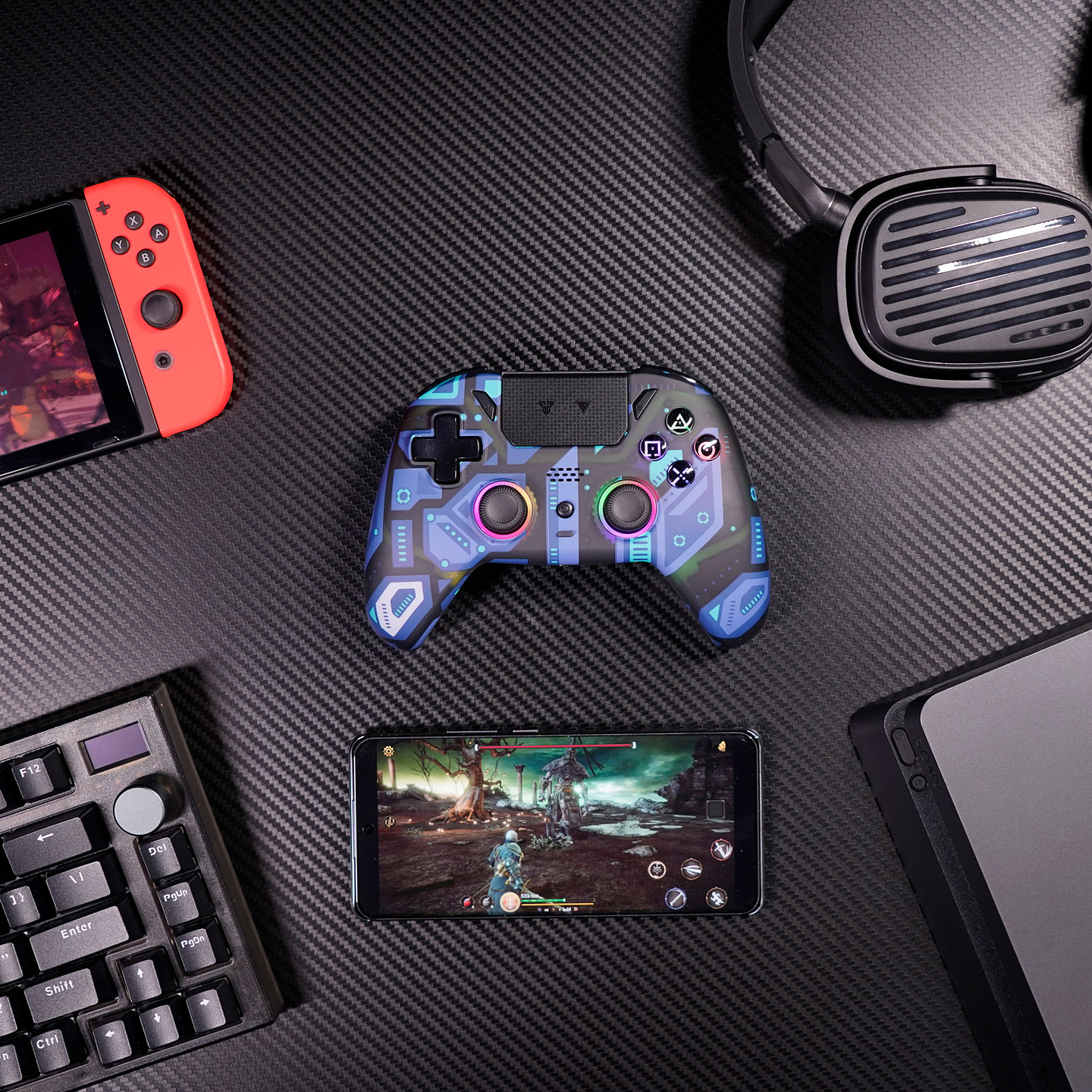 WGP14V2 NOVA PRO Polaris Control Inalámbrico Multiplataforma PS4 PC Switch 9