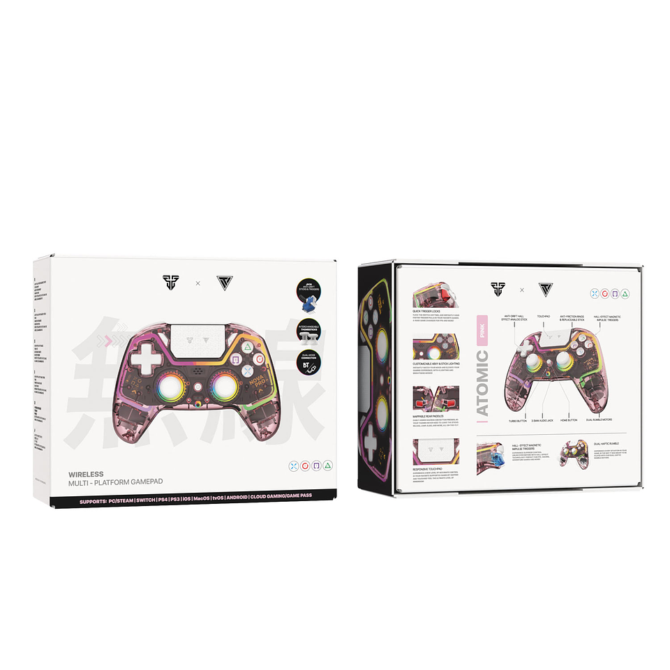 WGP14V2 NOVA PRO Atomic Pink Control Inalámbrico Multiplataforma PS4 PC Switch 22