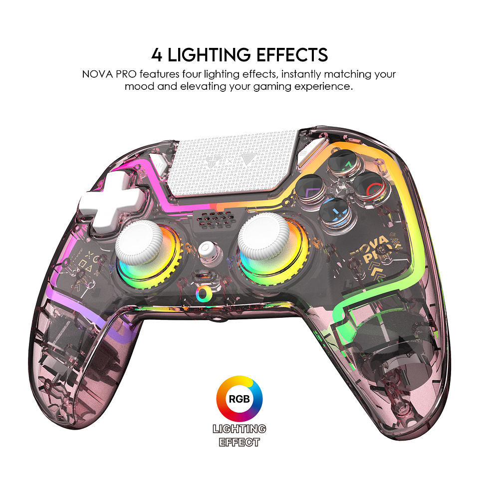 WGP14V2 NOVA PRO Atomic Pink Control Inalámbrico Multiplataforma PS4 PC Switch 18