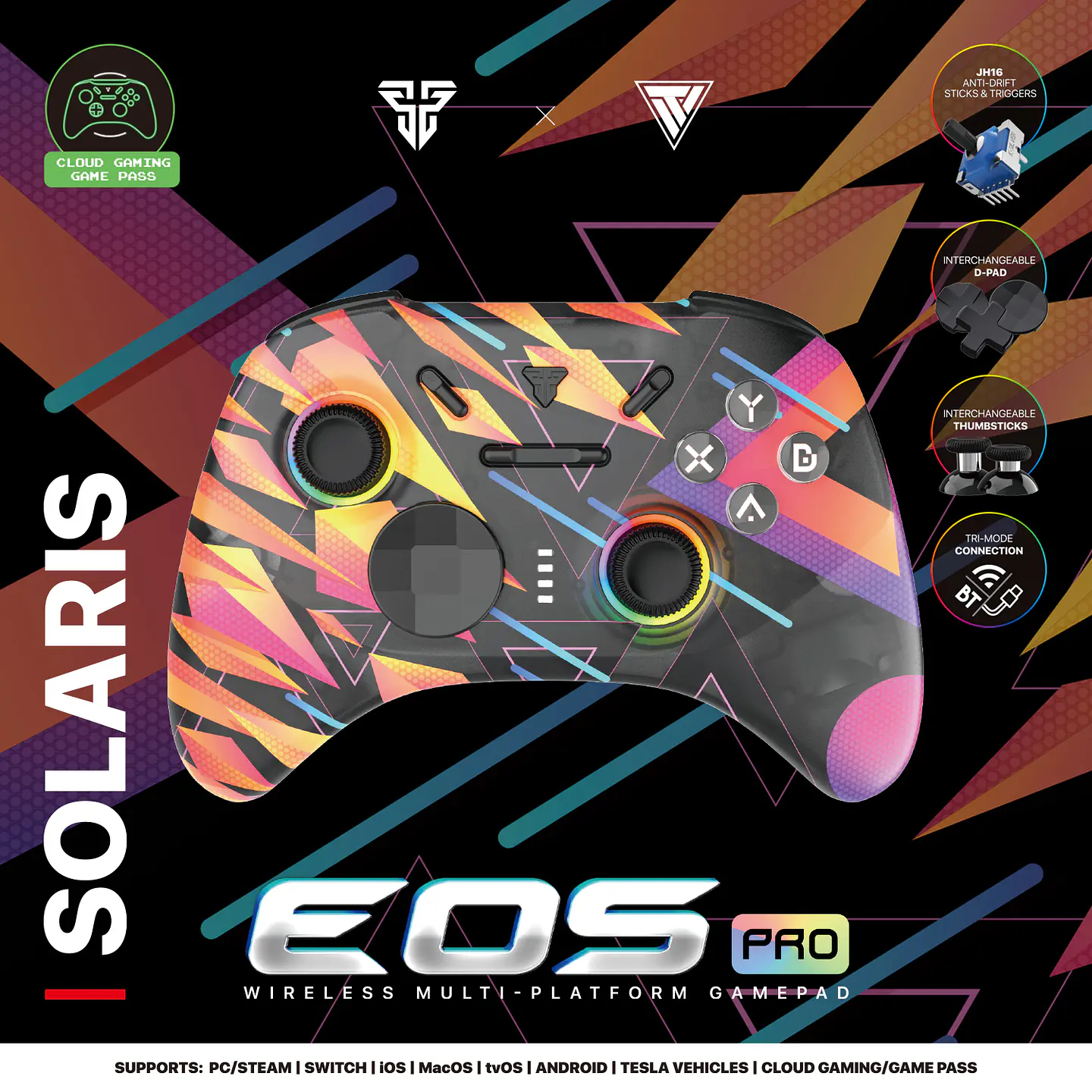 WGP15 EOS PRO Solaris Control Inalámbrico Multiplataforma PC Nintendo Switch 20