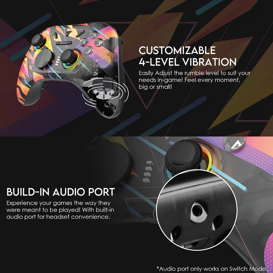 WGP15 EOS PRO Solaris Control Inalámbrico Multiplataforma PC Nintendo Switch 13