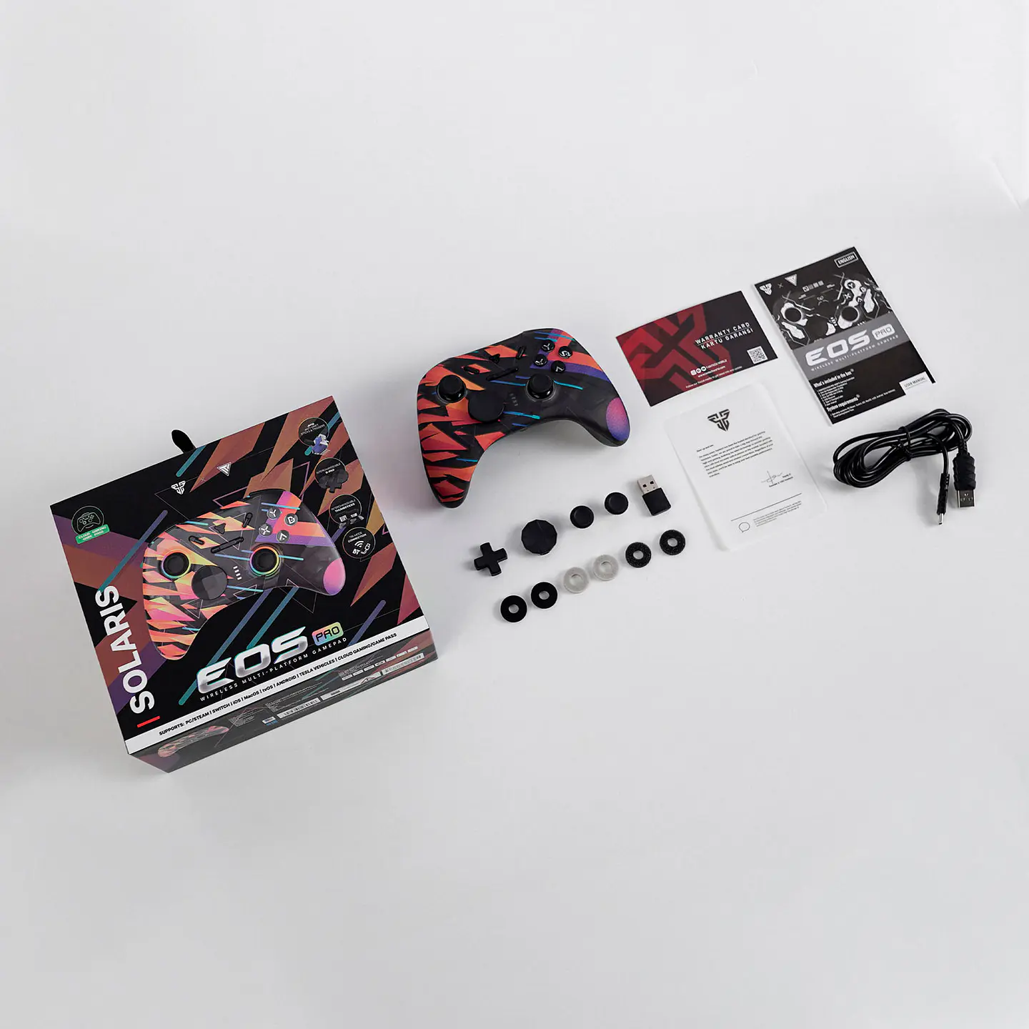 WGP15 EOS PRO Solaris Control Inalámbrico Multiplataforma PC Nintendo Switch 10