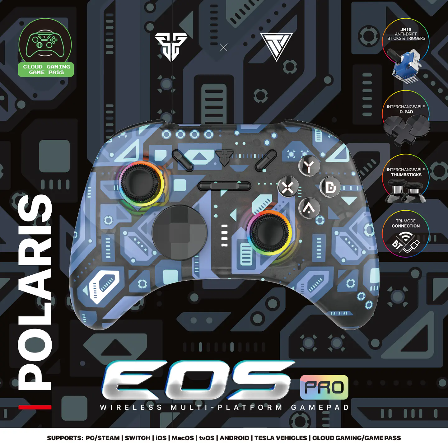 WGP15 EOS PRO Polaris Control Inalámbrico Multiplataforma PC Nintendo Switch 20