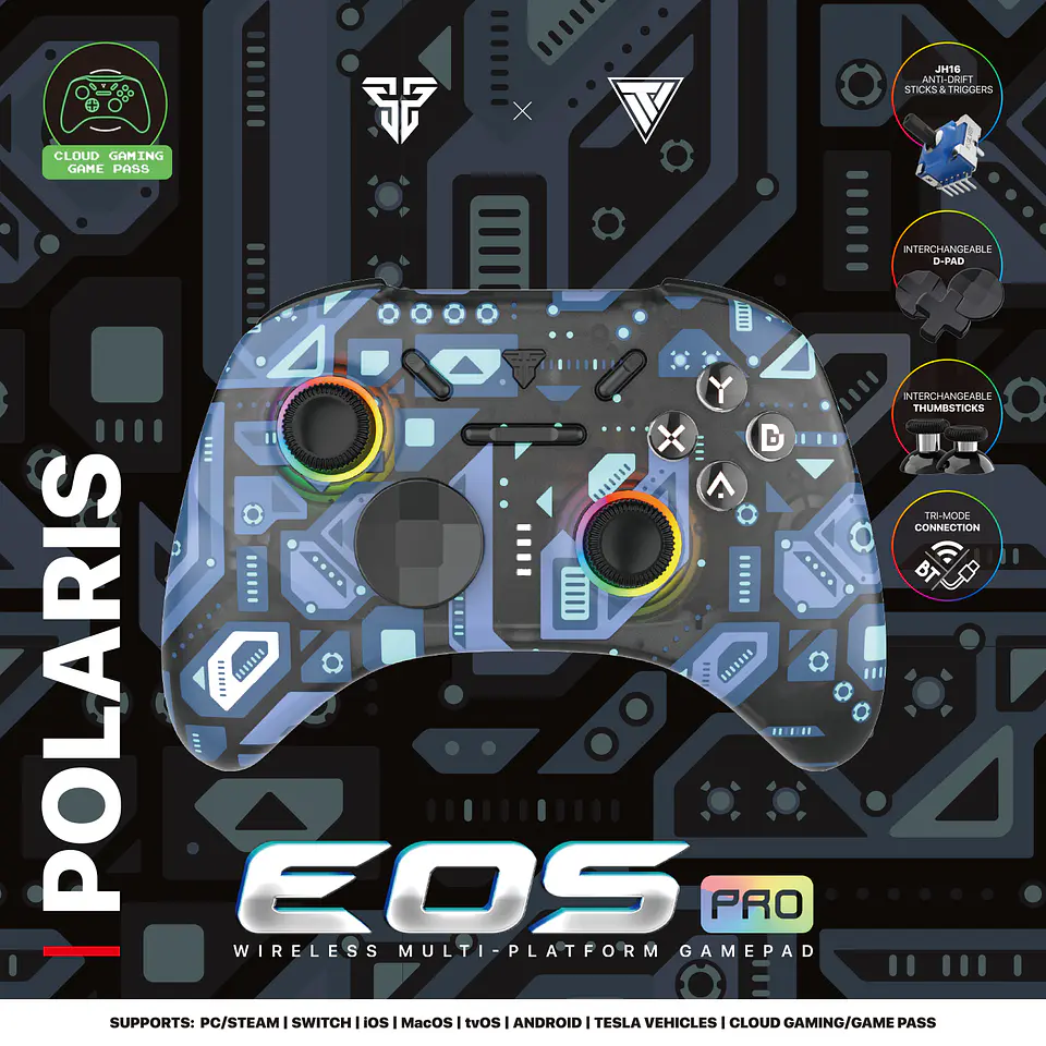 WGP15 EOS PRO Polaris Control Inalámbrico Multiplataforma PC Nintendo Switch 20