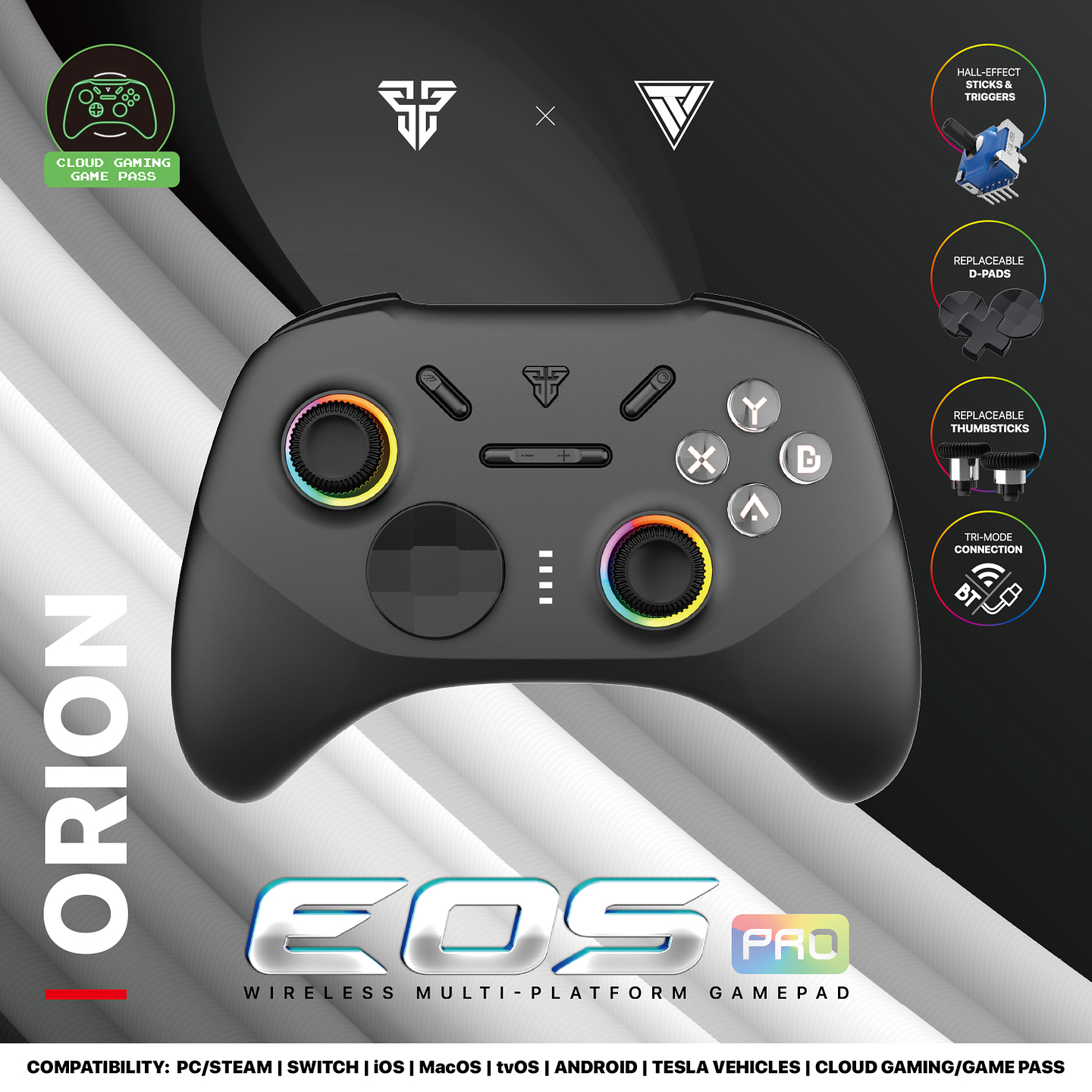 WGP15 EOS PRO Orion Control Inalámbrico Multiplataforma PC Nintendo Switch 18