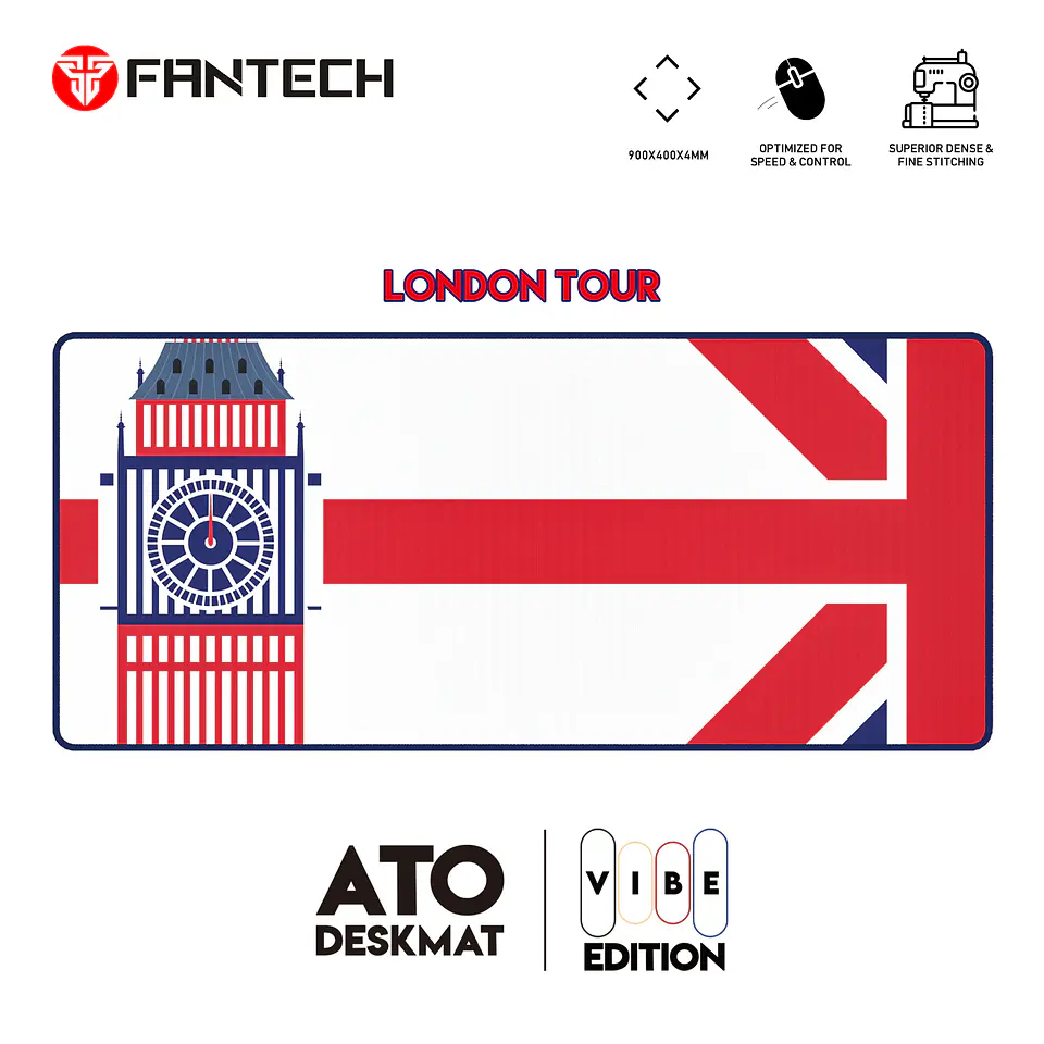 MP905 ATO London Mousepad Deskmat Talla XL 11
