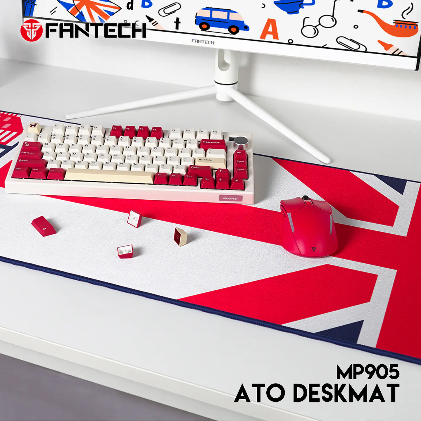 MP905 ATO London Mousepad Deskmat Talla XL 5