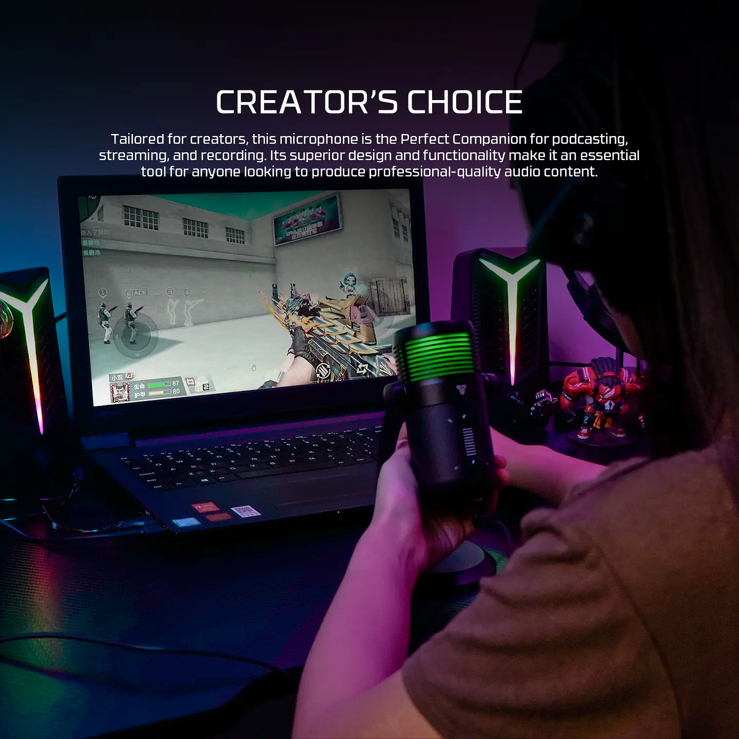 MCX03 LEVIOSA MAX White Micrófono Cardioide Condensador 11