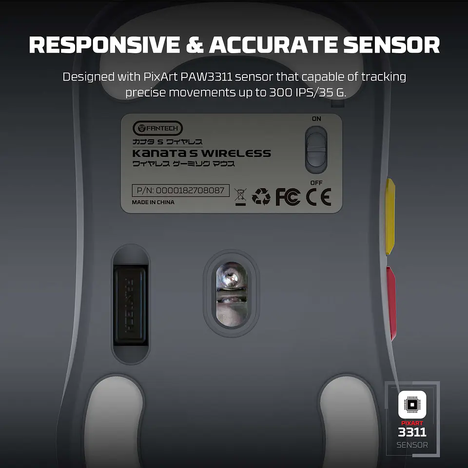 WG9s KANATA S Super Famicom Edition Mouse Inalámbrico 12.000 DPI Super Maxfit SNES 7