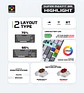 MK915 MAXFIT AIR83 Super Famicom Edition Teclado Inalámbrico aRGB Super Maxfit SNES - Miniatura 24