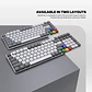 MK915 MAXFIT AIR83 Super Famicom Edition Teclado Inalámbrico aRGB Super Maxfit SNES - Miniatura 26