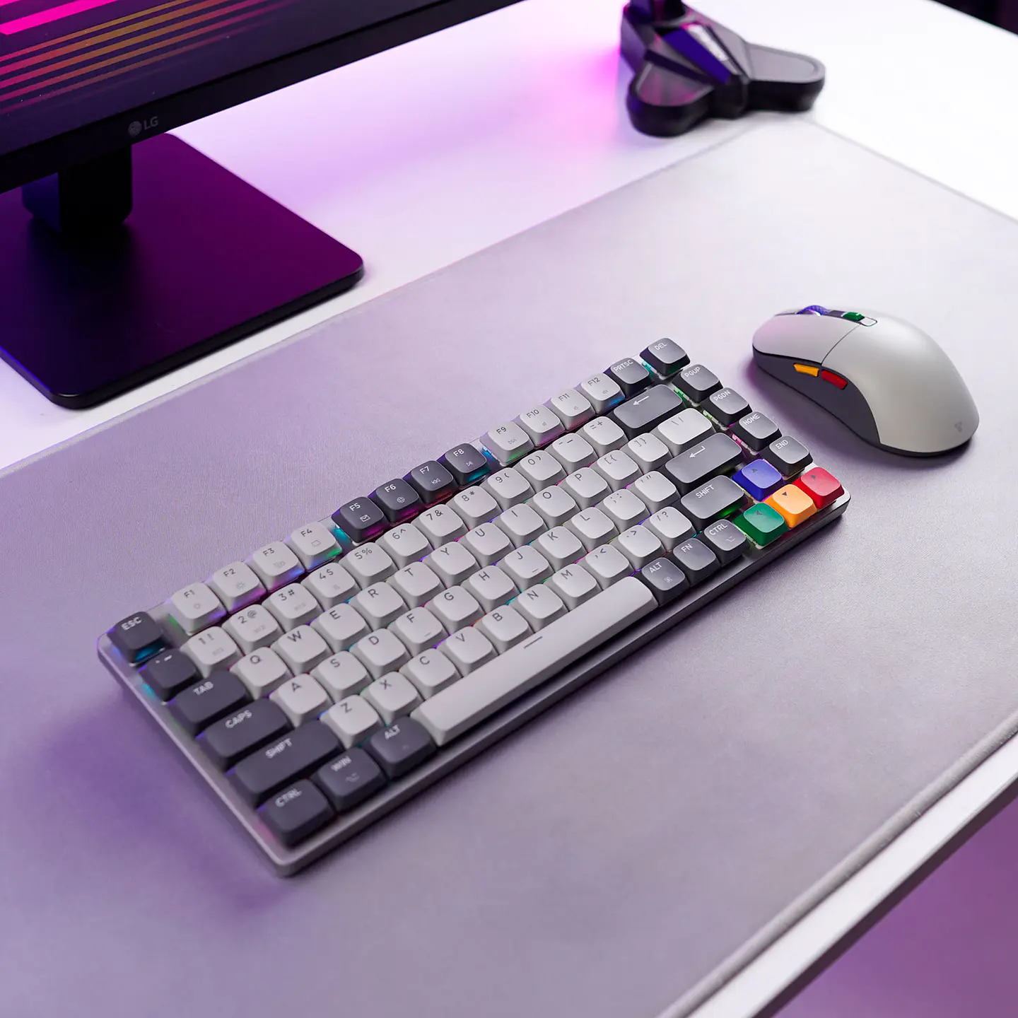 MK915 MAXFIT AIR83 Super Famicom Edition Teclado Inalámbrico aRGB Super Maxfit SNES 16