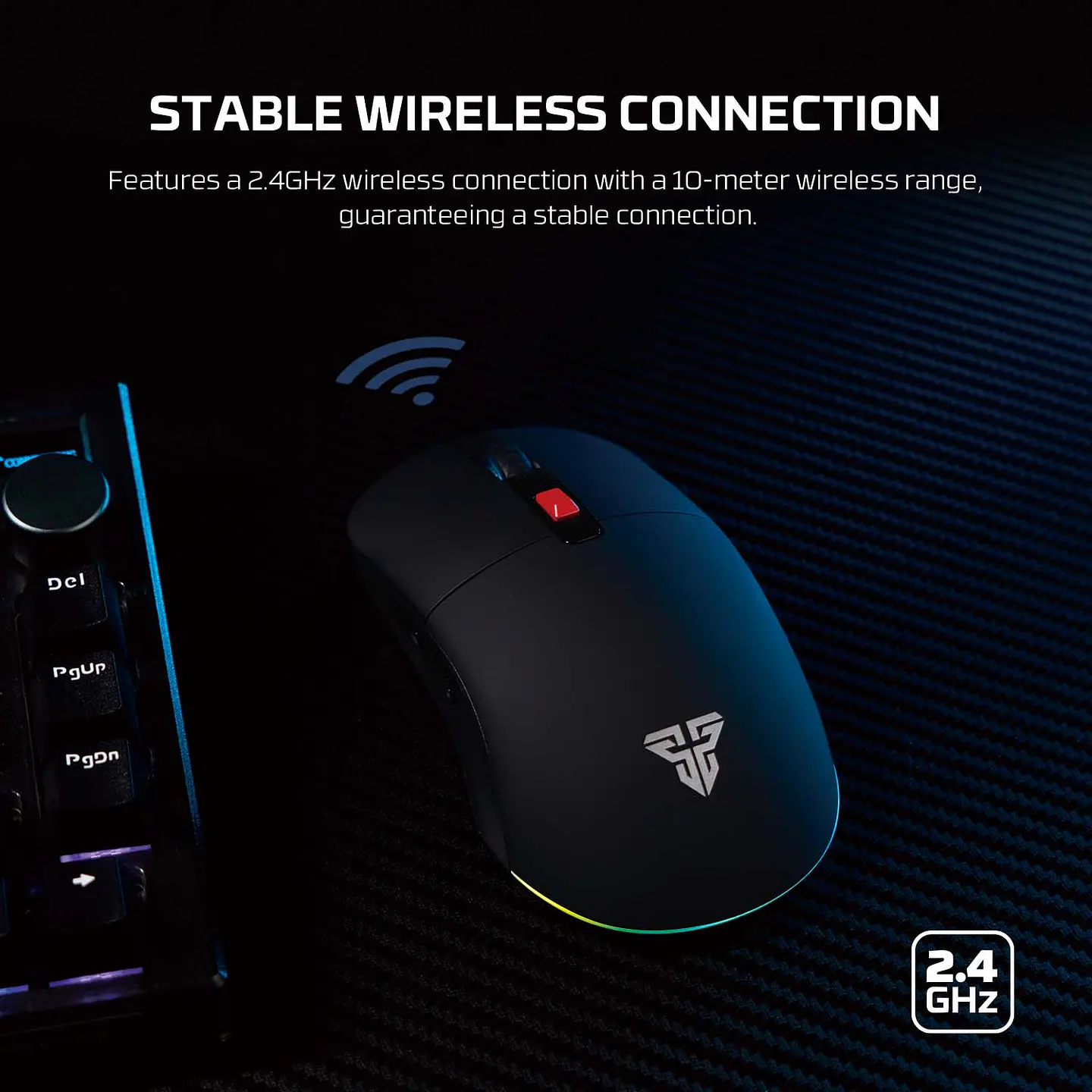 WG9 KANATA Black Mouse Inalámbrico 2.000 DPI 11