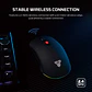 WG9 KANATA Black Mouse Inalámbrico 2.000 DPI - Miniatura 11