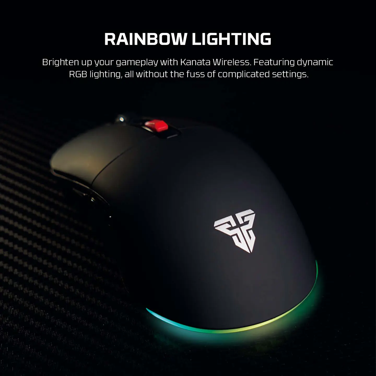 WG9 KANATA Black Mouse Inalámbrico 2.000 DPI 13