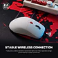 WG9 KANATA White Mouse Inalámbrico 2.000 DPI - Miniatura 12