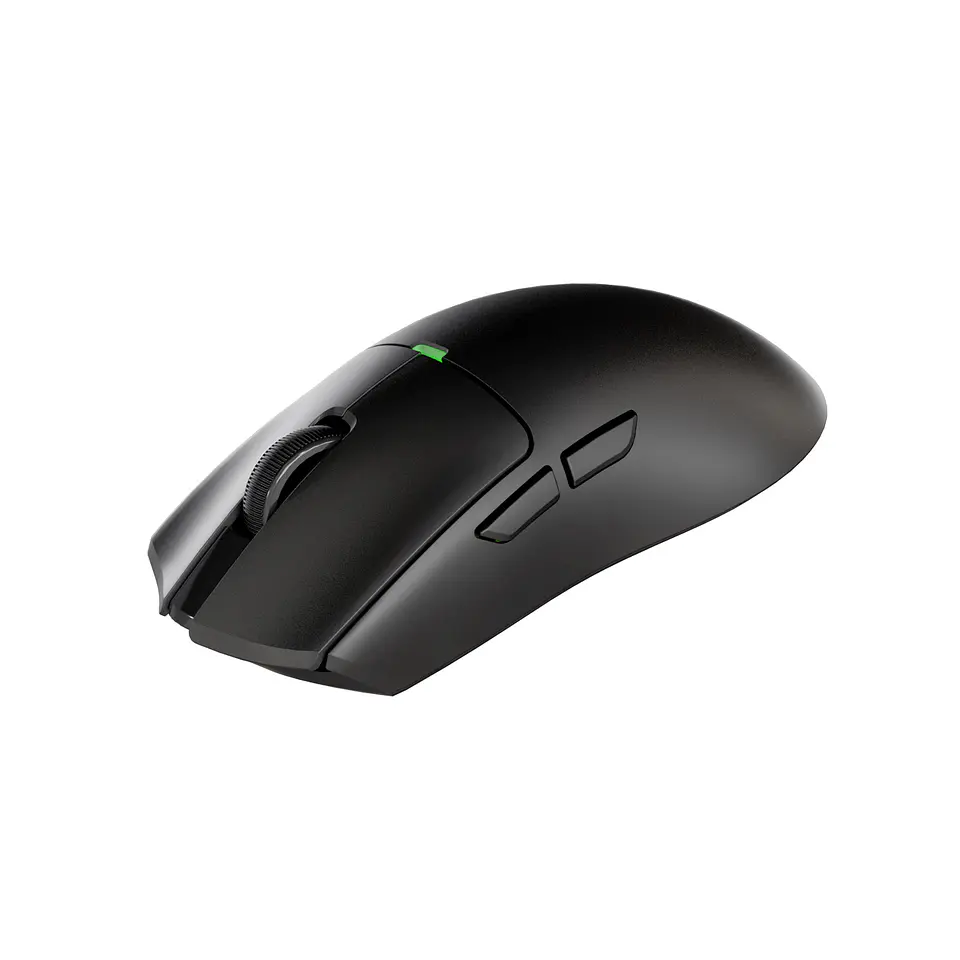 WG13E TANTO E Black Gaming Mouse Inalámbrico 12.000 DPI con dock de carga RGB 4