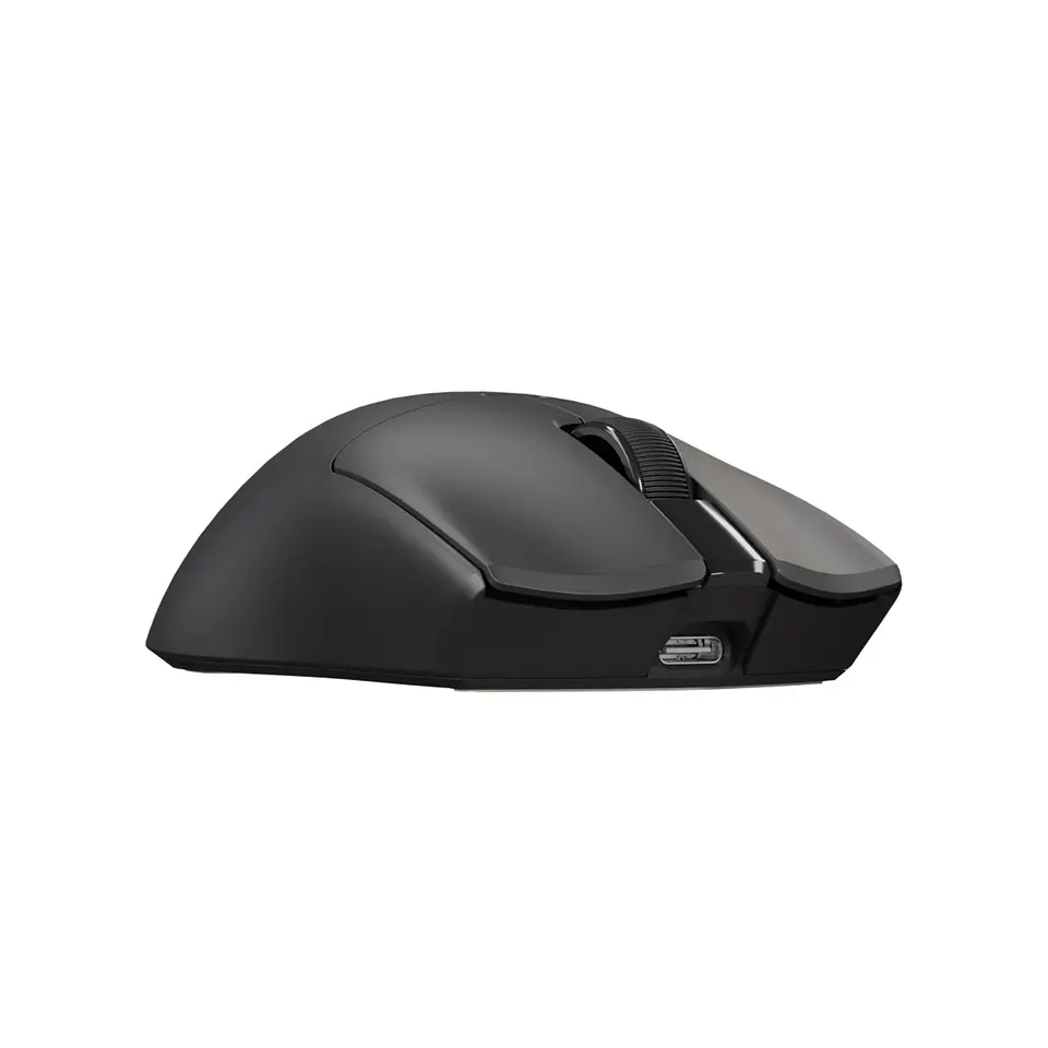 WG13E TANTO E Black Gaming Mouse Inalámbrico 12.000 DPI con dock de carga RGB 5