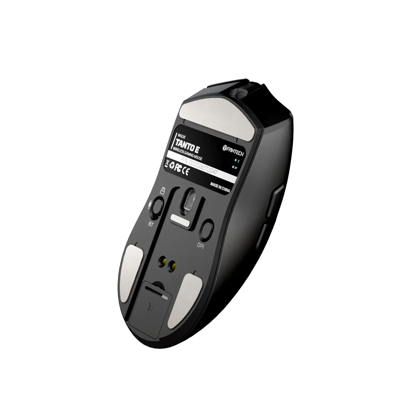 WG13E TANTO E Black Gaming Mouse Inalámbrico 12.000 DPI con dock de carga RGB 9