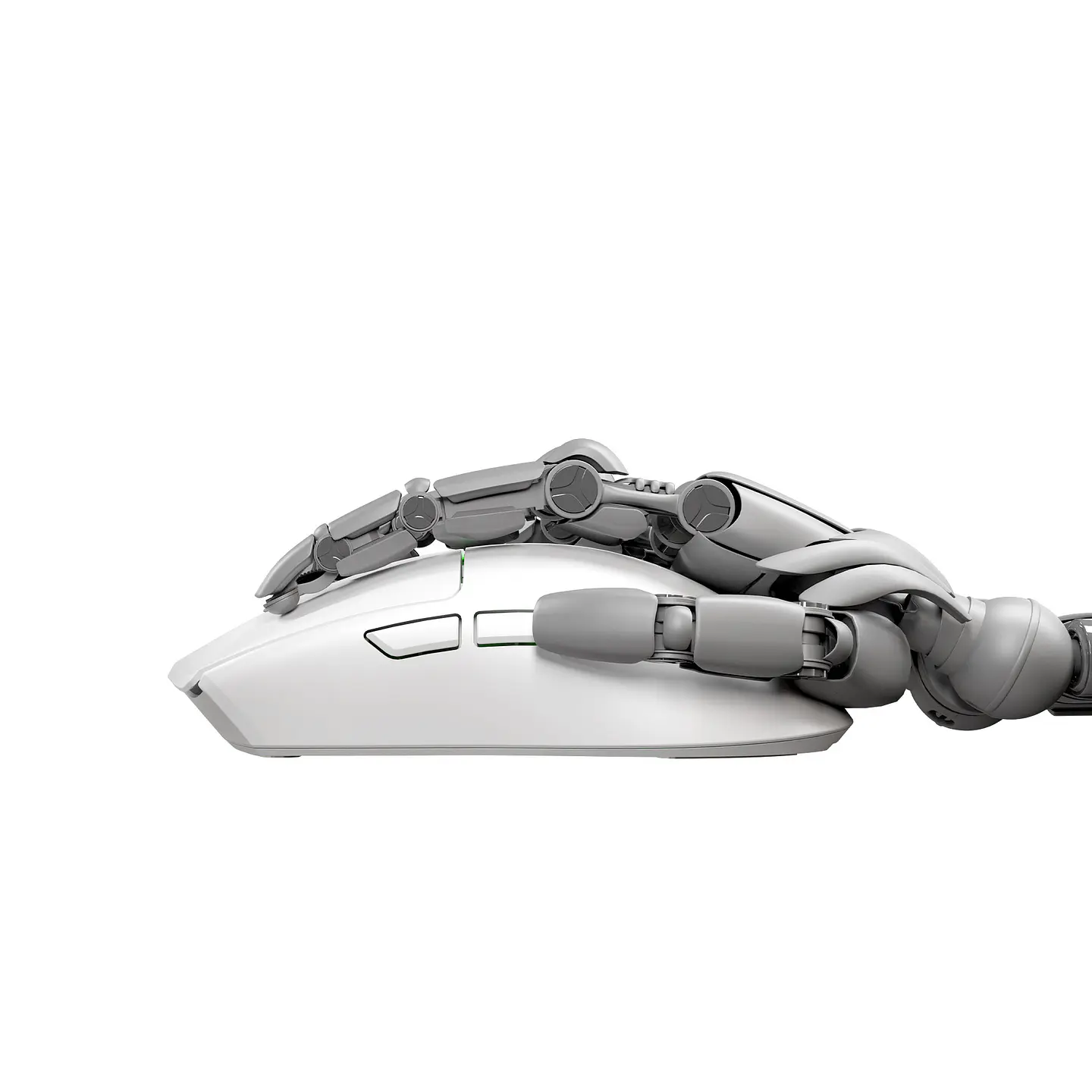 WG13E TANTO E White Gaming Mouse Inalámbrico 12.000 DPI con dock de carga RGB 8