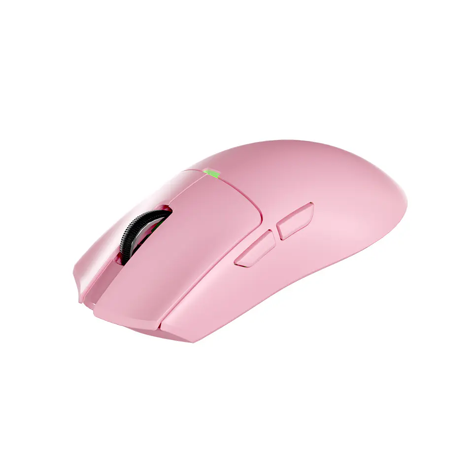 WG13E TANTO E Pink Gaming Mouse Inalámbrico 12.000 DPI con dock de carga RGB 4
