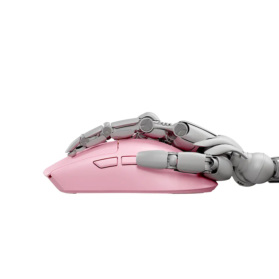 WG13E TANTO E Pink Gaming Mouse Inalámbrico 12.000 DPI con dock de carga RGB 11