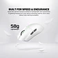WG13 TANTO White Pro Gaming Mouse Inalámbrico 26.000 DPI con dock de carga RGB - Miniatura 15