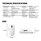 WG13 TANTO White Pro Gaming Mouse Inalámbrico 26.000 DPI con dock de carga RGB - Miniatura 24