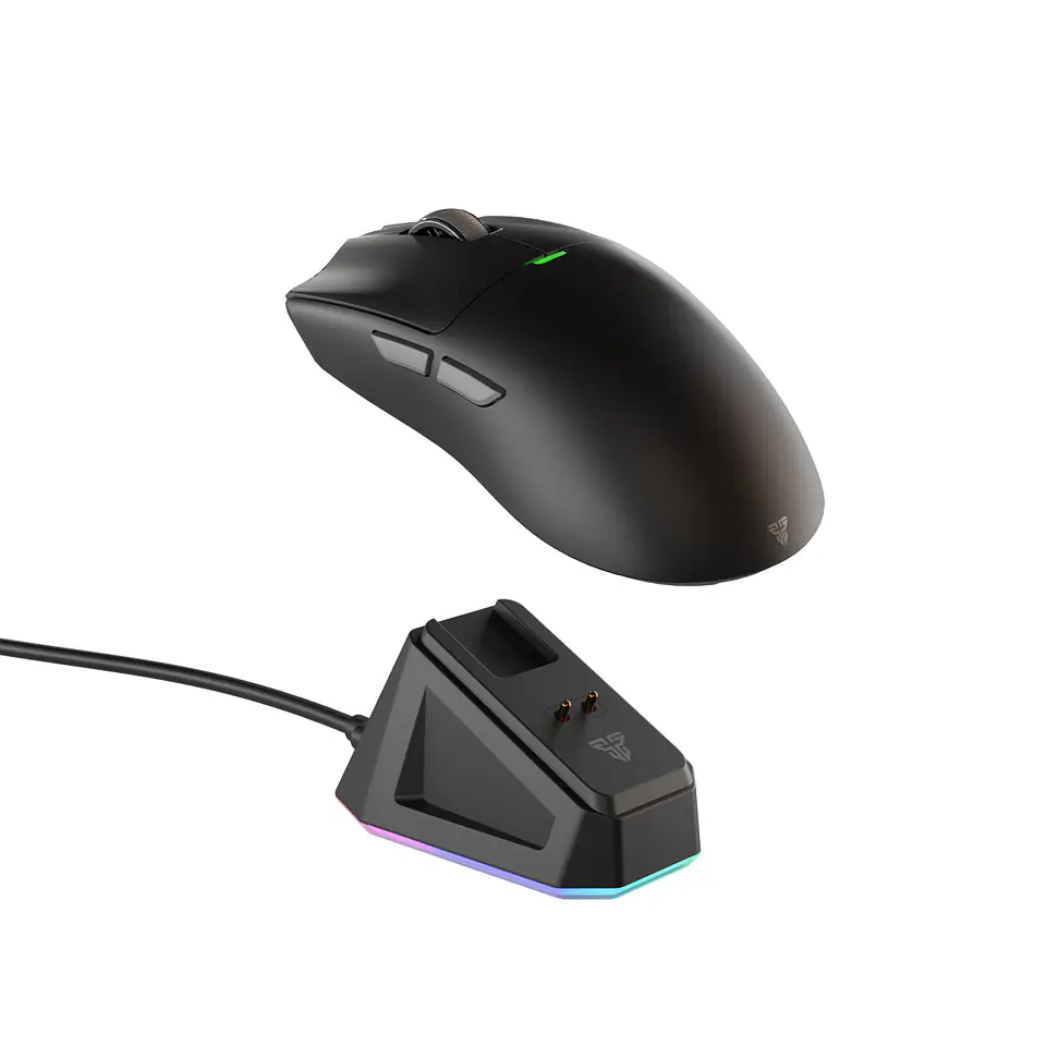 WG13s TANTO S Black Ultimate Gaming Mouse Inalámbrico 26.000 DPI y 8.000 Hz con dock de carga RGB 1